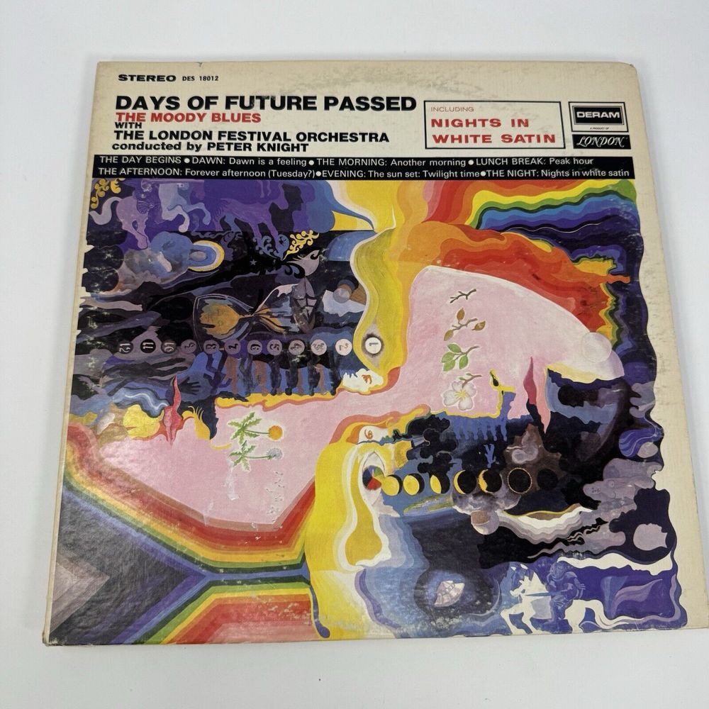 The Moody Blues Days of Future Passed 1967 Deram Vinyl‎ LP Records